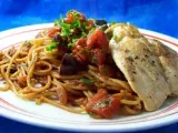 Recipe New weight watchers plan: spaghetti alla puttanesca with chicken
