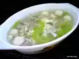 Recipe Egg drop bittergourd soup