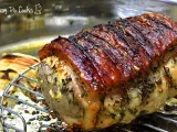 Recipe Pork loin roast with crackling - co-star christmas dish