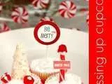 Recipe {Easy Entertaining} Decorating Holiday Cupcakes