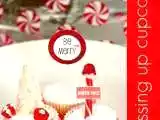 Recipe {Easy Entertaining} Decorating Holiday Cupcakes