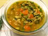Recipe Chicken and bulgur wheat soup