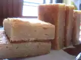 Recipe White chocolate tahitian vanilla bean blondies