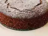 Recipe Chocolate ginger cake with custard sauce - happy birthday hubby :-)
