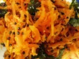 Recipe Coconut rice and carrot sambal