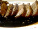 Recipe Pork tenderloin with lingonberry glaze
