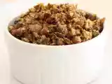 Recipe Banana flower & red gram stir fried with coconut