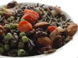 Recipe Wild rice with almonds and raisins