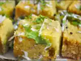 Recipe Khaman / dhokla (steamed gram flour snack)