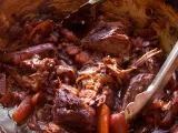 Recipe One pot cooking - pot roast with wine and coke