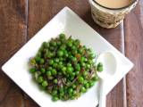 Recipe Indian spiced peas(chuki matar)& masala chai