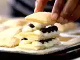 Recipe Blueberry mille feuille