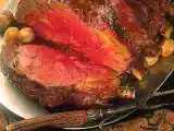 Recipe Horseradish crusted standing beef roast