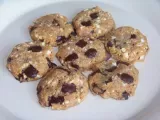 Recipe Flourless peanut butter chocolate chip cookies