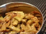 Recipe Goru chikkudu (guvar) - mamidikaya kura / cluster beans raw mango curry