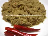 Recipe Dry fish chutney/onakkameen chammanthi