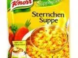 Recipe Knorr Star and ABC Noodle Suppenlieb soup mixes