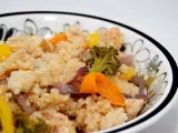 Recipe Roasted vegetable quinoa salad