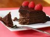 Recipe Warm Chocolate Raspberry Pudding Cake