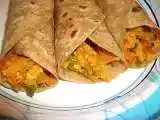 Recipe Veg Paneer Chapathi Roll