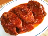 Recipe Fish in a spicy red sauce