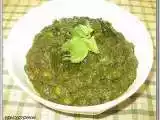 Recipe Palak Mutter Gravy (Spinach and Green Peas Gravy)