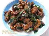 Recipe Kam Heong Black Pepper Chicken