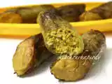 Recipe Pudalangai kari - Snakegourd stuffed with minced meat
