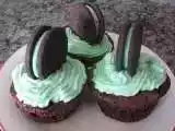 Recipe Cool Mint Oreo Brownie Cupcakes