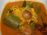 Recipe Snake gourd and green peas curry