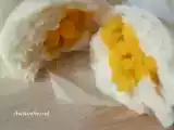 Recipe Steamed creamy custard bun 奶黄包 (nai huang bao)