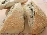 Recipe Pepper, Green Onion Buns/ Sponge Dough Method - Bread # 6