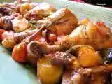 Recipe Korean braised chicken legs with vegetables