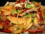 Recipe Papaya and chicken salad