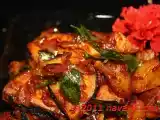 Recipe Vegetarian fish and potatoes sambal (sauce)