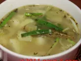 Recipe Potatoes and celery soup (vegetarian)