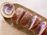 Recipe Chocolate purple sweet potato roulade