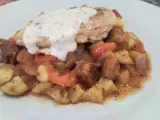 Recipe Pan-seared chicken breast with ratatouille