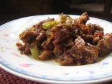 Recipe Binagoongang baboy (pork cooked in shrimp paste)