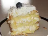 Recipe Triple layer tropical angel food cake