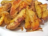 Recipe Baked potato wedges