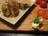 Recipe Garlic and brown sugar covered cream cheese ball