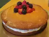 Recipe Mascarpone-filled cake with sherried berries (visit site)