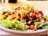 Recipe Mexican salad with taco chips