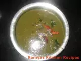 Recipe Keerai / spinach masiyal