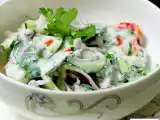 Recipe Cucumber and yoghurt salad