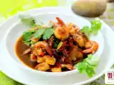 Recipe Prawns in chilli oyster sauce