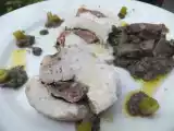Recipe Stuffed chicken with parma ham and mushroom sauce