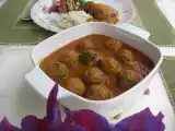 Recipe Lotus stem kofta curry