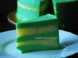 Recipe Pandan layer cake